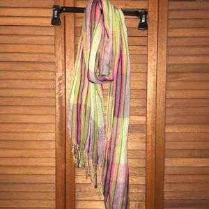 Multicolored scarf